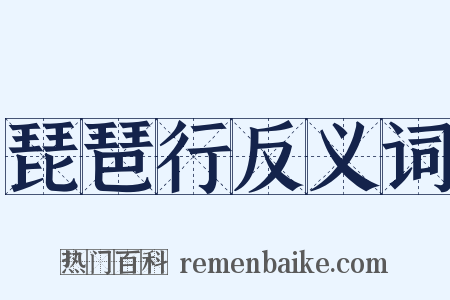 琵琶行反义词是什么意思的图片